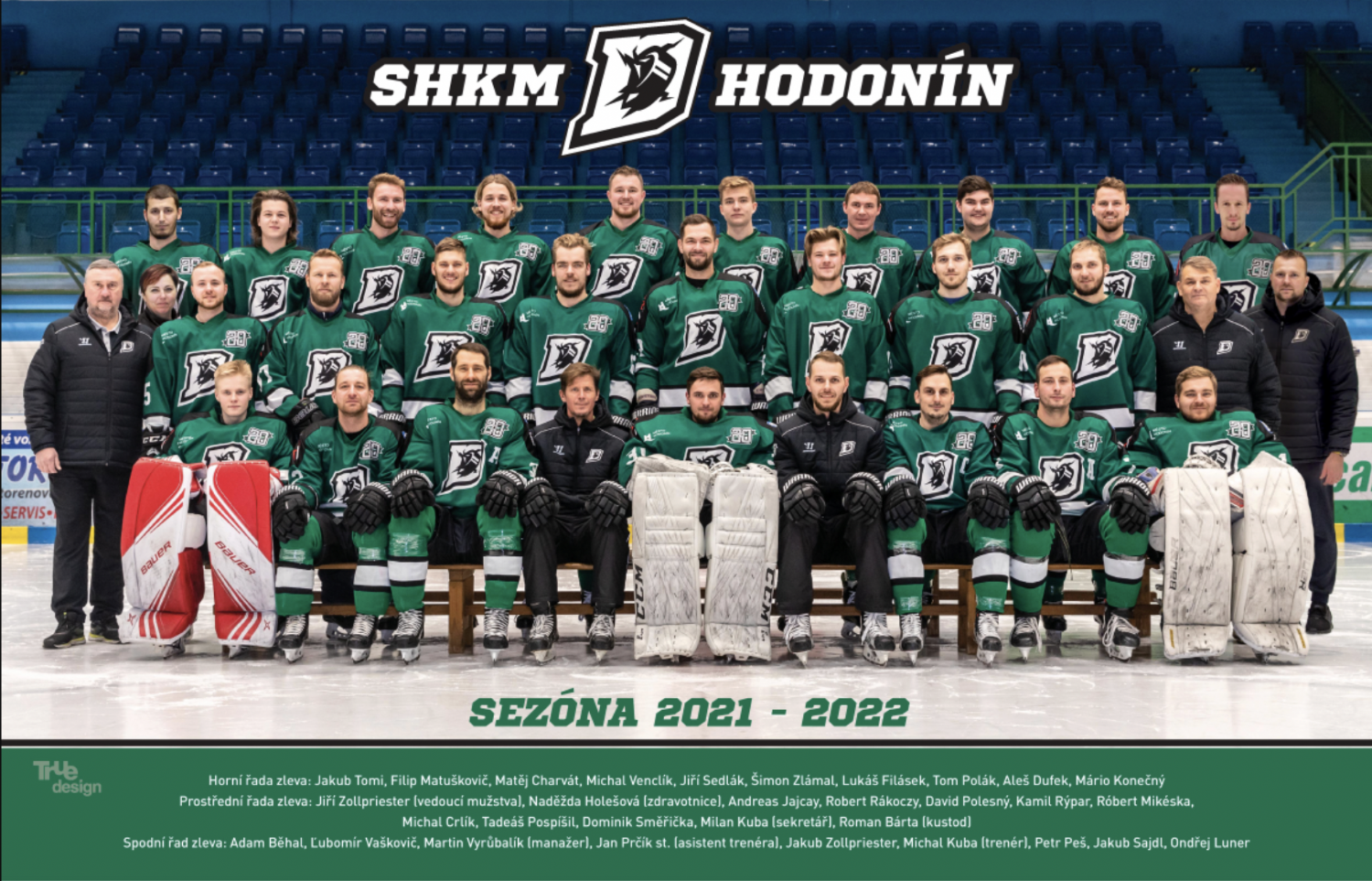 Tím SHKM Hodonín zo sezóny 2021/22